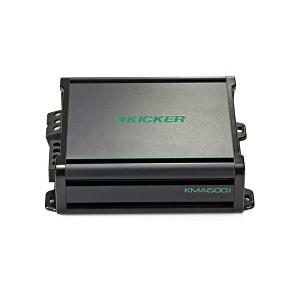 Kicker KMA600.1 600 Watt Weather-Resistant Marine Grade Mono Subwoofer Amplifier - 1 of 4