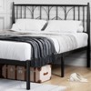 GAOMON Full Size Bed Frame with Headboard,Metal Platform Bed Modern Mattress Foundation with 12"Under Bed Storage,No Box Spring Needed,Easy Assembly - 2 of 4
