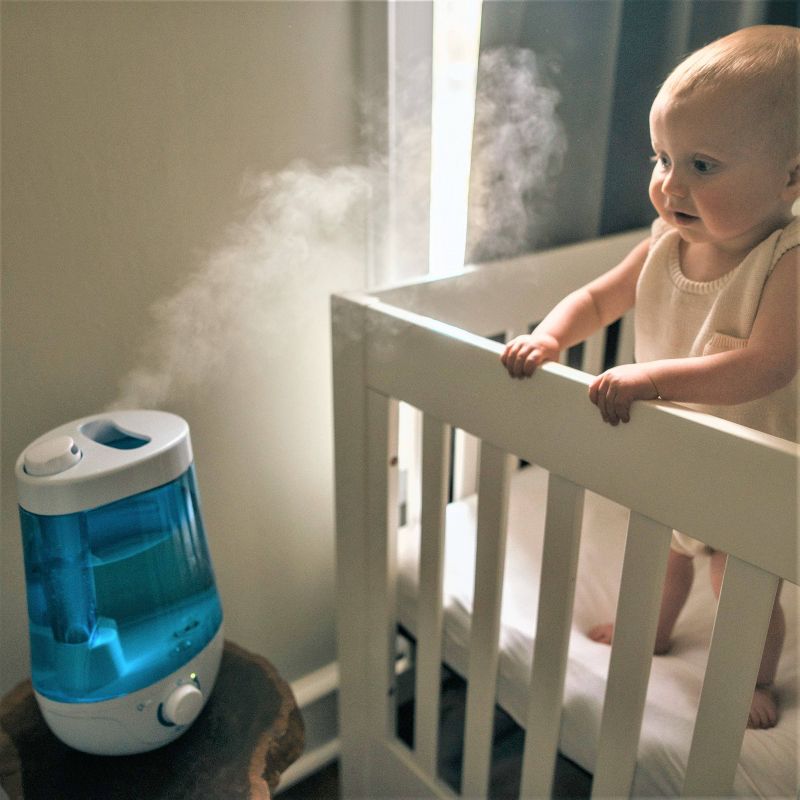 Dr. Brown&#39;s Cool Mist Ultrasonic Humidifier for Baby with Diffuser and Night Light, 5 of 12