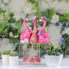 Northlight Three Amigos Beach Flamingos Outdoor Garden Statue - 9" - 2 of 4