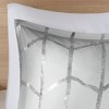 Sapphtopaz Metallic Printed Comforter Set Bedding Set Contemporary Soft Microfiber Fabric Quilt Set, Machine Washable - 2 of 4