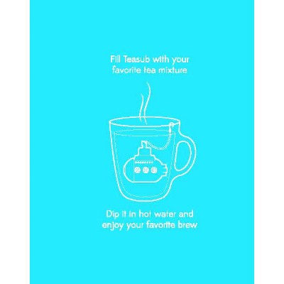 Yellow Submarine Silicone and Stainless Steel Tea Infuser