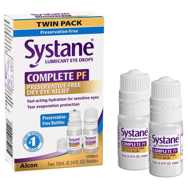 Systane Complete MDPF Eye Drops - 0.67 fl oz, 1 of 7