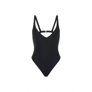 Women's Fuente Plunging V-neck One Piece - Nelblu - 1 of 4