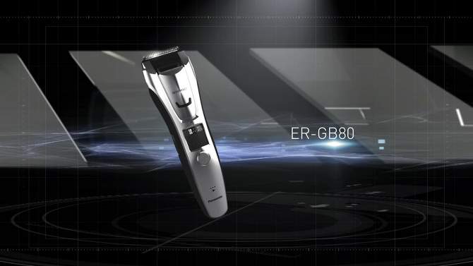 Panasonic Men&#39;s All-in-One Rechargeable Facial Beard Trimmer and Total Body Hair Groomer - ES-GB80-S, 2 of 14, play video