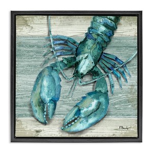 Stupell Industries Northpoint Lobster Rustic Sealife, 18" x 18" - 1 of 4