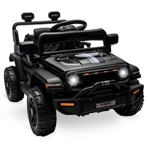12V Kids Ride on Truck with Remote Control, Electric Ride on Car for Toddlers Ages 2-5 - 1 of 4