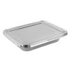 Juvale 20-Pack Half Size Aluminum Pans with Lids - 9x13 Disposable Tin Foil Catering Trays for Baking, Roasting Food, Chafing - 4 of 4