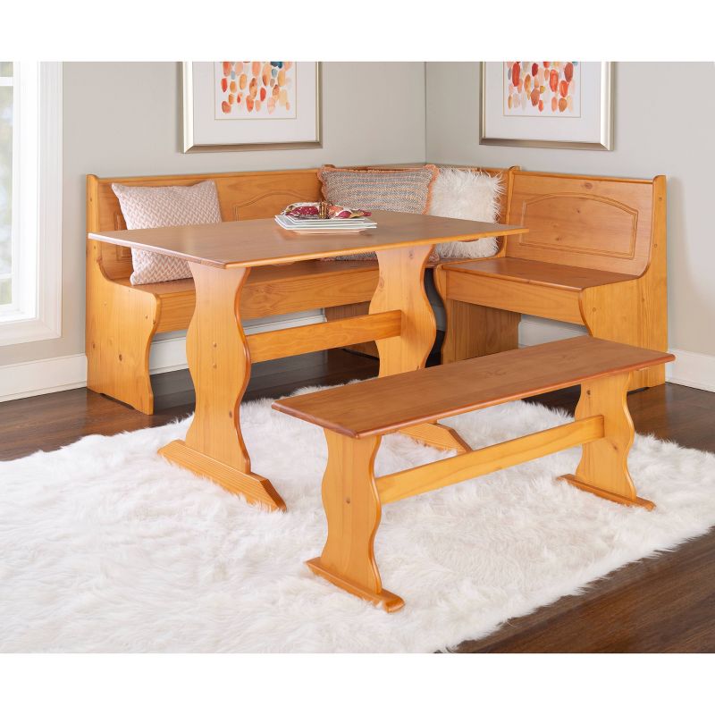 Chelsea Nook Dining Table Set - Linon, 4 of 26