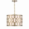 Crystorama Lighting Jennings 3 - Light Pendant in  Aged Brass - 2 of 4