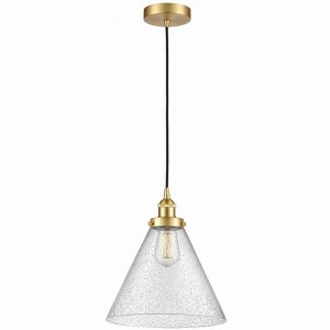 Cone - 1 Light Mini Pendant In Industrial Style-14.75 Inches Tall and 12 Inches Wide - 1 of 1