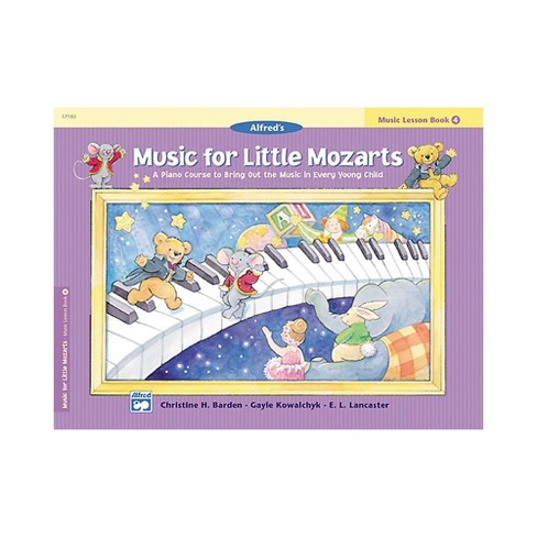 Alfred Music For Little Mozarts Music Lesson Book 4 Target