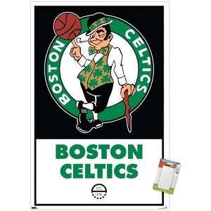 Trends International NBA Boston Celtics - Logo 21 Unframed Wall Poster Prints - 1 of 4