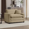Corduroy Deep Seat Single Sofa with Pillow, Comfortable Sofa for Living Room, Bedroom, or Club - 2 of 4