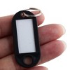 Unique Bargains Plastic Business ID Name Card Badge Holder Pouch Split Ring Keyring 50 Pcs - 3 of 4