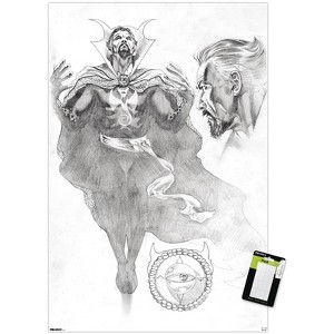 Trends International Marvel Sketch - Doctor Strange Unframed Wall Poster Prints - 1 of 4