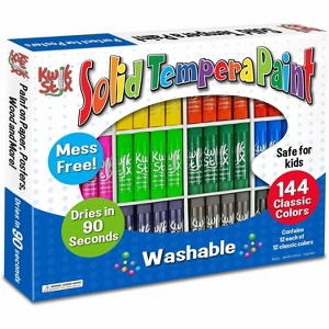 The Pencil Grip Kwick Stix Solid Tempera Pain Sticks 144/PK Ast 644 - 1 of 1
