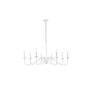 Elegant Lighting Willa 26-Inch Brass Pendant Light with Layered Frame Design - 1 of 4
