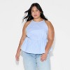 Women's High Neck Babydoll Halter Top - Wild Fable™ - 2 of 3