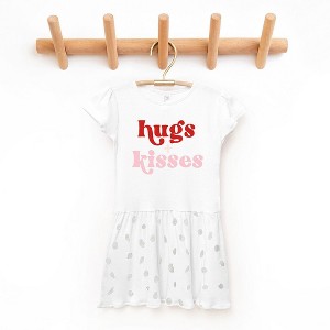 The Juniper Shop Hugs And Kisses Toddler Graphic Dress - 1 of 3