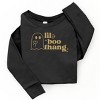 The Juniper Shop Lil Boo Thang Youth Long Sleeve Tee - L - Black - 2 of 4