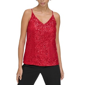 Calvin Klein Womens Sequin Camisole Cami Tank Top - 1 of 1