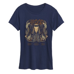 Women's - Instant Message - Cicada Brood XIII XIX 2024 World Tour Short Sleeve Graphic T-Shirt - 1 of 4