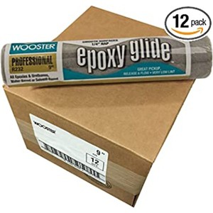 Wooster Genuine 9" Epoxy Glide Roller Cover 12-Pack, R232-9-12PK - 1 of 4