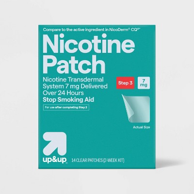 Nicotine Stop Smoking Aid Clear Patches Step 3 - 14ct - up&up™