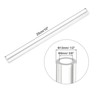 Unique Bargains Lamp and Lantern Water Cooling System Acrylic Rigid Round Pipe Clear 10" - 2 of 4