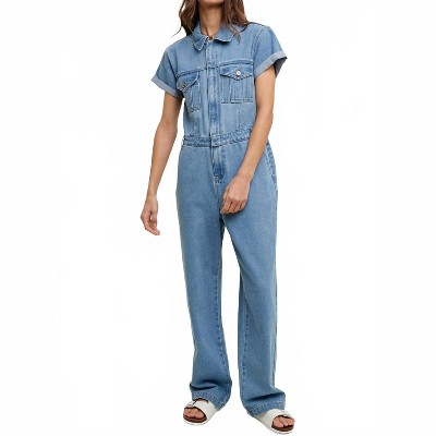 Women's Sadie Denim Jumpsuit - WISHLIST
