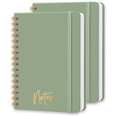 Belatt Lined Spiral Journal Notebook, A5 College Ruled Notebook for Journaling, Note-Taking, and Daily Planning, Durable Hardcover with Elegant Design