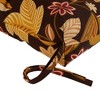 Kensington Garden 2pc 24"x22" Outdoor Seat and Back Chair Cushion Set - 3 of 4