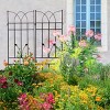 2 Pack Metal Garden Trellis, 71" X 17" Metal Trellises For Climbing Plants, Garden Trellis Climbing Plants, Garden Trellis Modern-Cuddlewood - 2 of 4