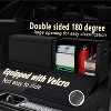 TruAIR Leather Car Trunk Organizer (Carbon Black) - 3 of 4