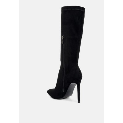 Playdate High Heeled Calf Boots Women