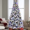Artificial Trees Christmas with Easy Power & Memory Wire Technology, 400 Dual-Color LEDs With 10 Function, Home Decoration-Maison Boucle - 2 of 4