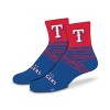 MLB Texas Rangers Youth Quarter Socks - 2pk: Cushioned Heel & Toe, Team Logo Design - 3 of 4