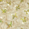 Wrapables 94 x 12 Inch Champagne Sequined Table Runner with Tassels - image 4 of 4