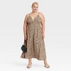 Women's Ruched Midi Dress - A New Day™ - 3 of 3