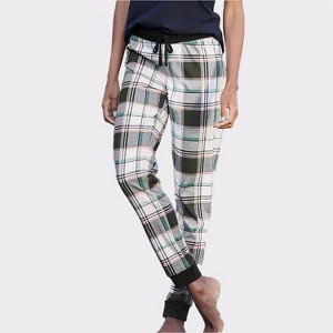 Women's Pajama Jogger Pants - LASCANA - 1 of 4