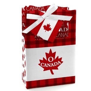 Big Dot of Happiness Canada Day - Canadian Party Favor Boxes - Set of 12 - 1 of 4