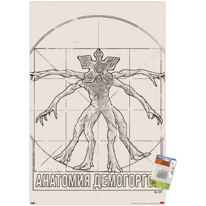 Trends International Netflix Stranger Things: Season 4 - Vitruvian Demogorgon Unframed Wall Poster Prints - 1 of 4