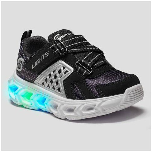 Toddler Boys S Sport By Skechers Haydin Light Up Sneakers Black Target