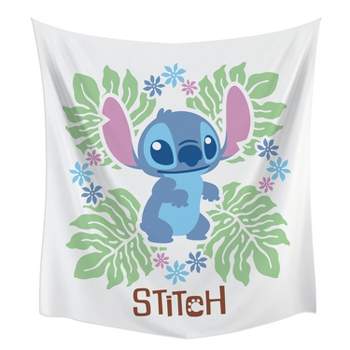 Disney Stitch Kids' Tapestry Green/Pink/Blue - RoomMates