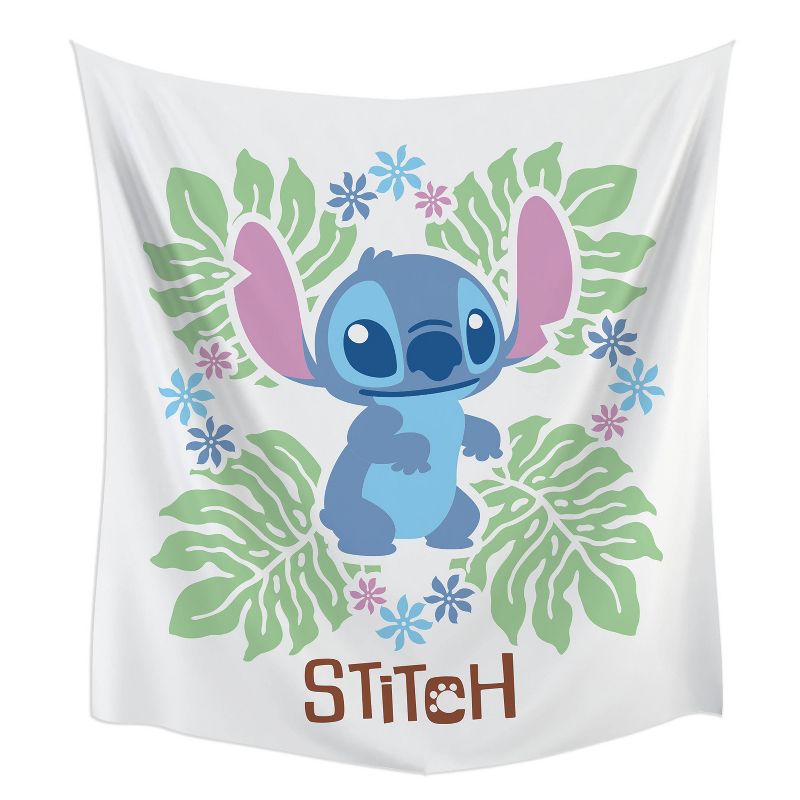 Disney Stitch Kids&#39; Tapestry Green/Pink/Blue - RoomMates, 1 of 6