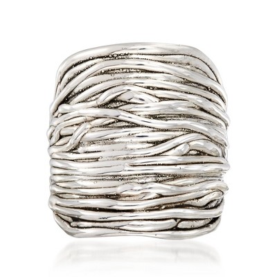 Ross-Simons Sterling Silver Multi-Row Wrap Ring