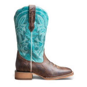 Buck & Brana Fedra Leather Cowgirl Boots - 1 of 4