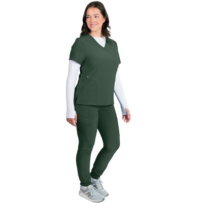 Medgear Women's 4-Way Stretch 12-Pocket Jogger Set