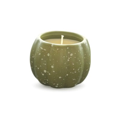3.9oz Pumpkin Ceramic Scented Candle Green - Bullseye's Playground™